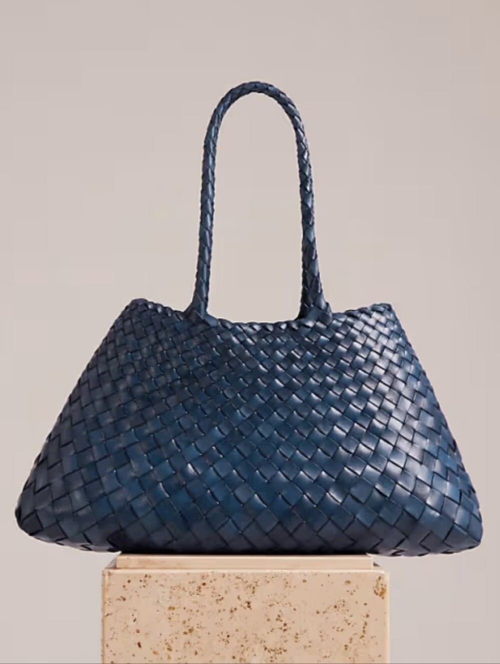 EXCELLENT DRAGON DIFFUSION SANTA CROCE BIG BAG - MARINE BLUE